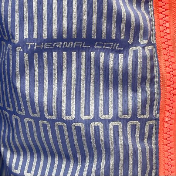 Columbia Interchange Two Layer Blue Southwest Geometric Coat Jacket Girls Medium - Picture 9 of 16